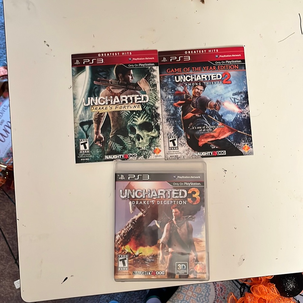 Uncharted 1-3 collection PS3
